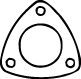 FONOS 80086 Gasket, exhaust pipe